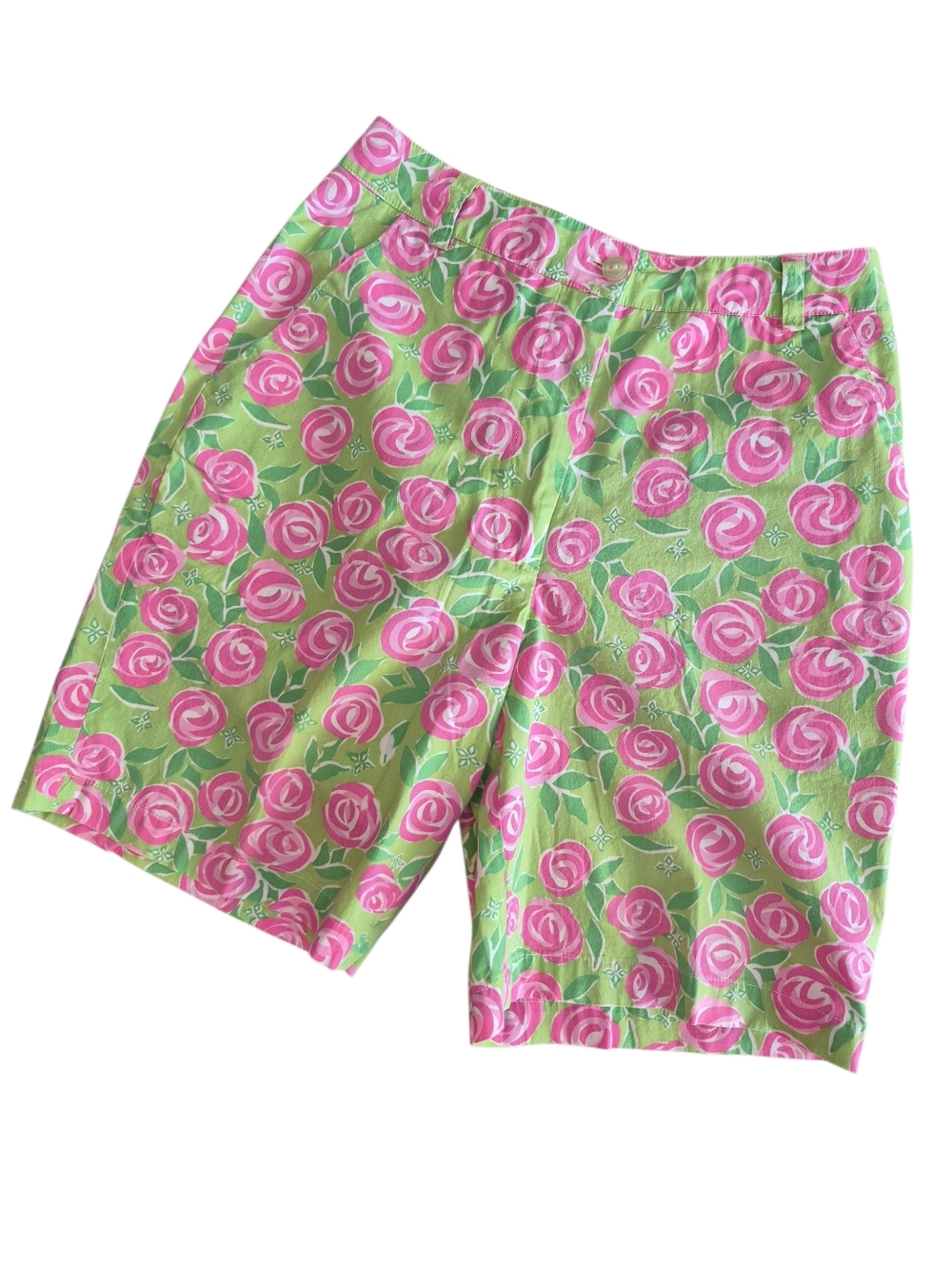 Vintage Key West Pink Foral Shorts Wonens 4